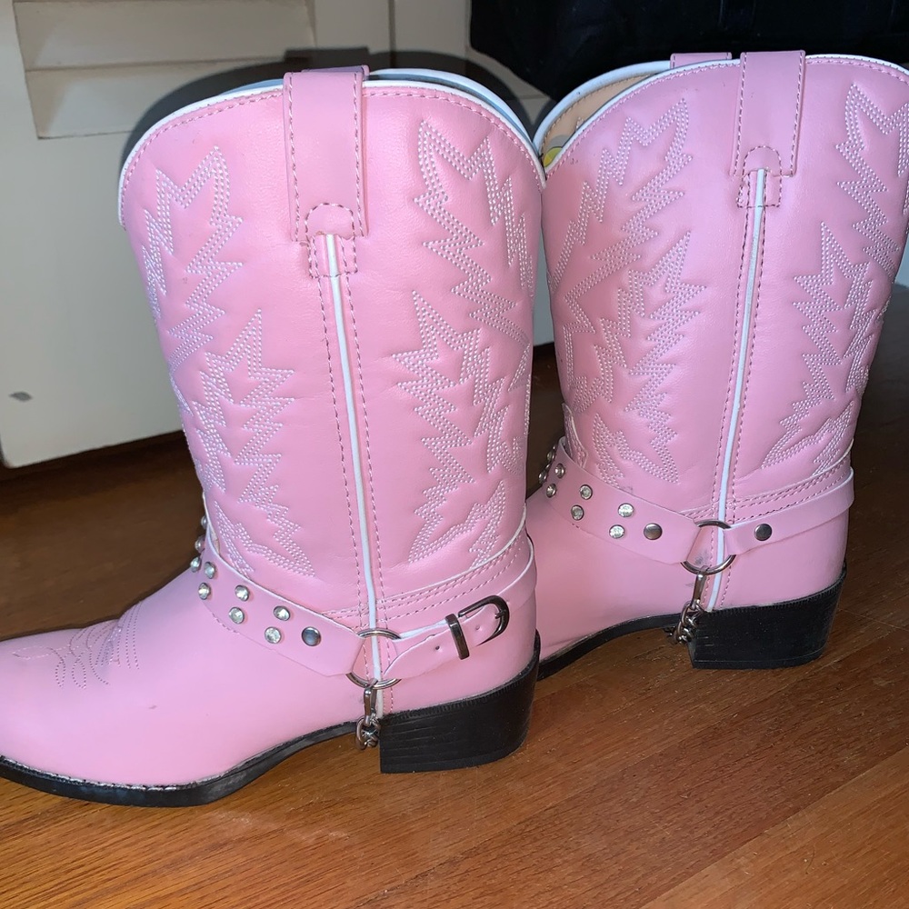 DURANGO PINK COWBOY BOOTS